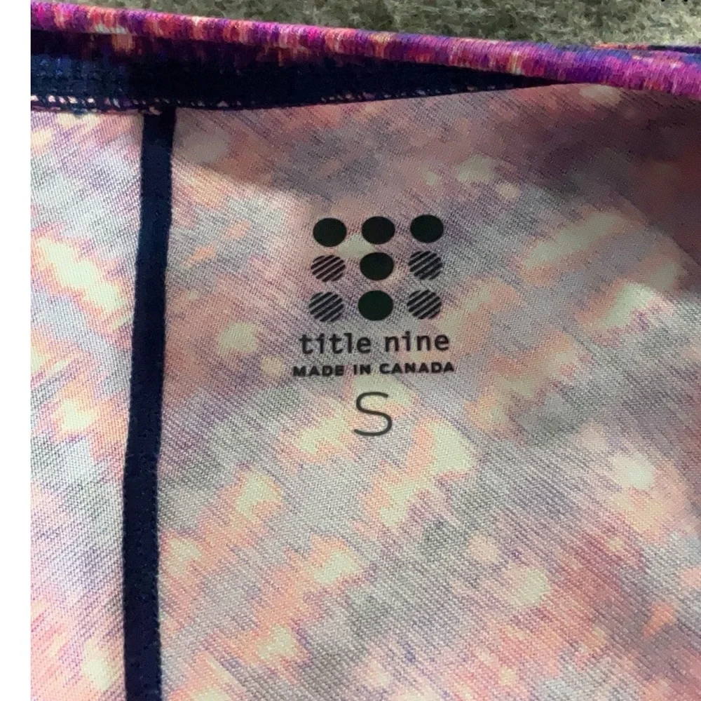 Title Nine Espionage Dream Dress Purple and Pink Size Small pickleball tennis